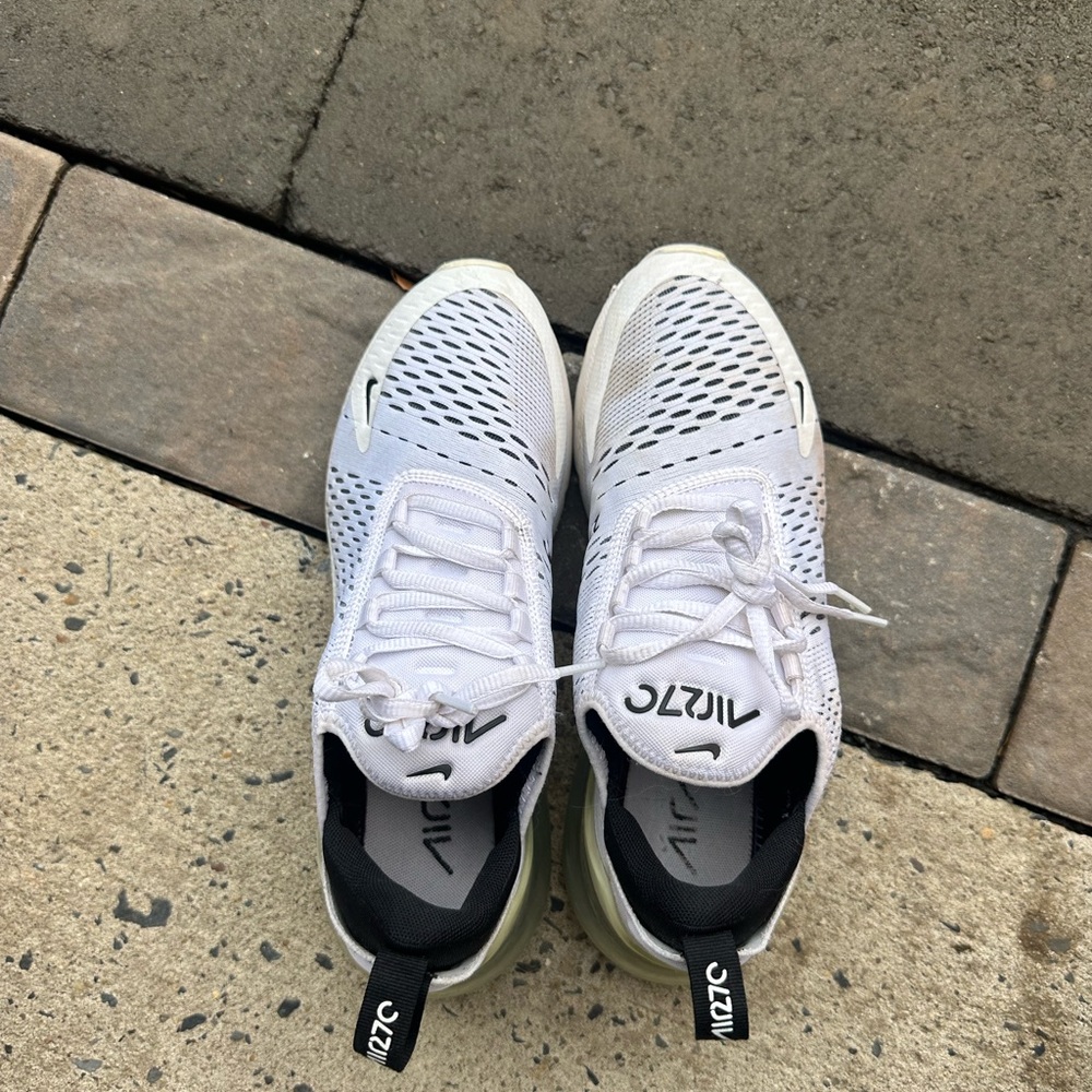 Nike Air Max 270 White Sneakers